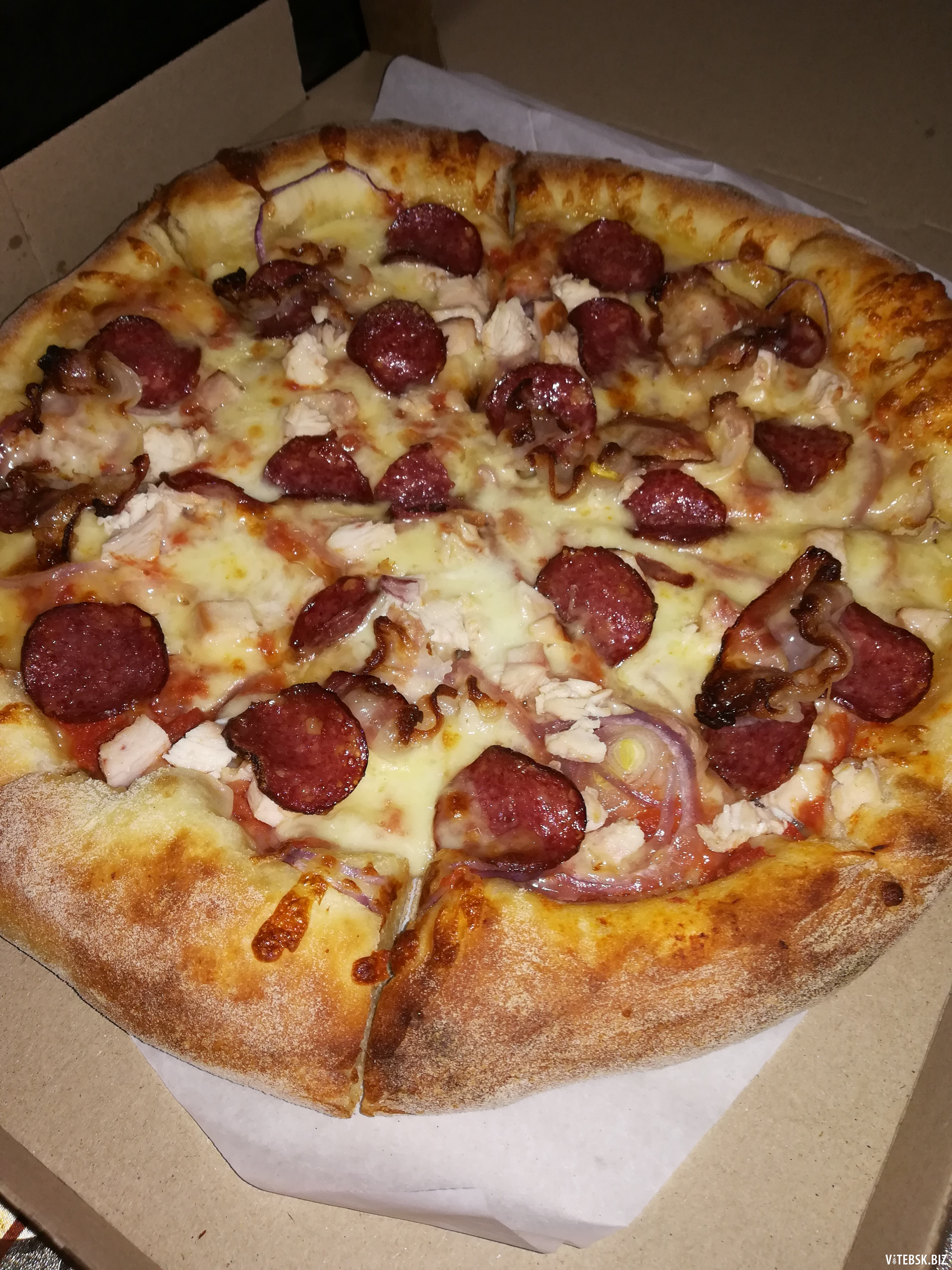 толстая пицца в духовке фото 19