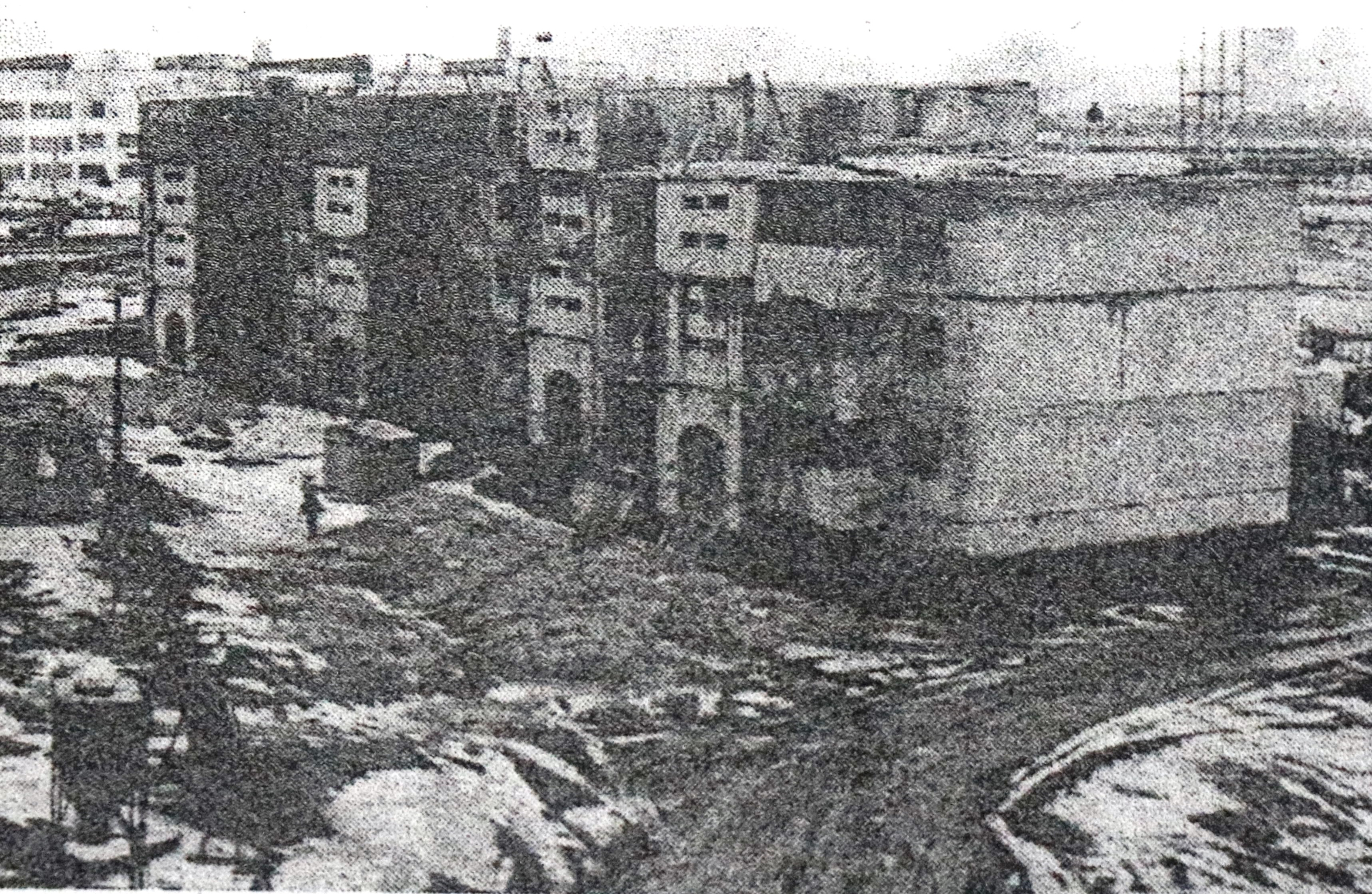 Строительство монолитных домов на проспекте Фрунзе. Строитель, 13 февраля 1992 года