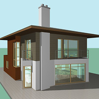 1. 3D модель дома