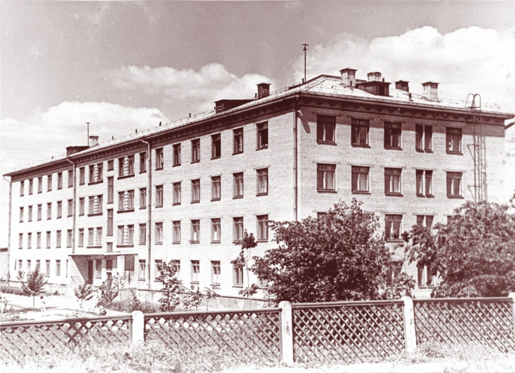 Роддом на проспекте Черняховского. Фото 1960-х годов с сайта Витебского областного роддома
