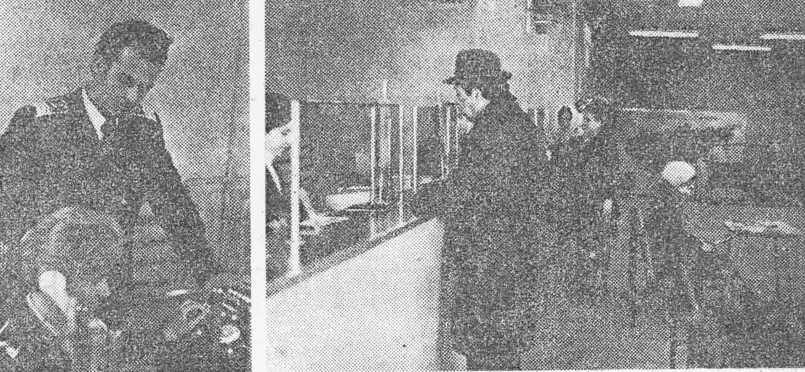 В агентстве Аэрофлота. Витебский рабочий, 18 ноября 1975 года