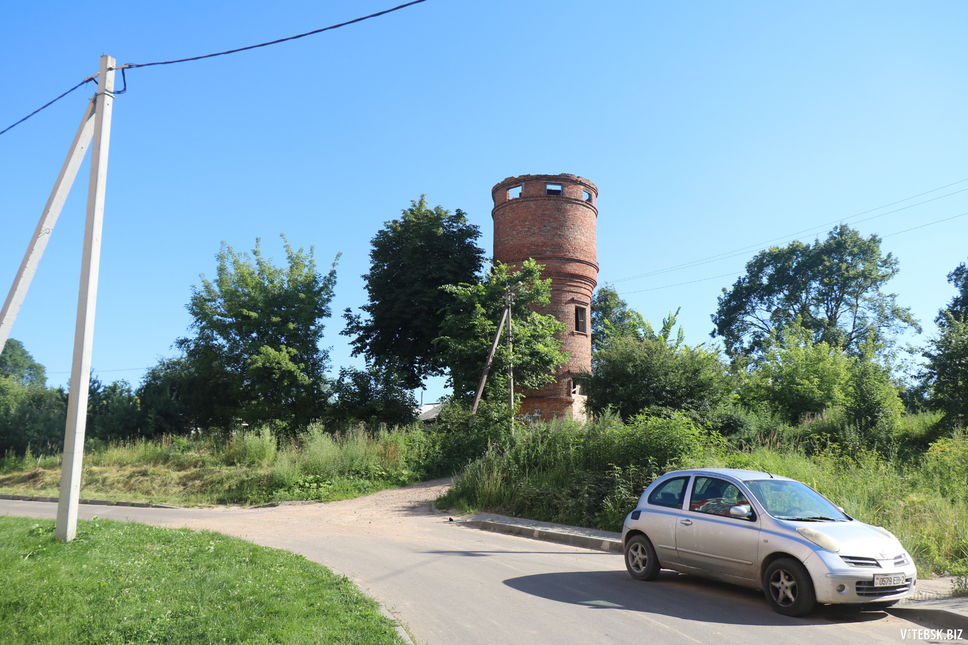 Водонапорная башня в Сплавном переулке. Фото Сергея Мартиновича