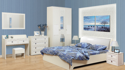 Фабрика «Олмеко» набор мебели для спальни «Мона-2»