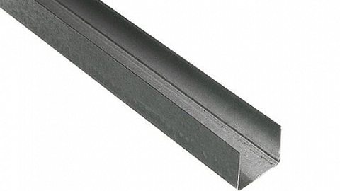 Профиль для гипсокартона UD: 27x28. Толщина металла - 0.45 мм.