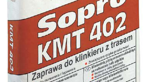 Раствор кладочный для клинкерного кирпича Sopro KMT 402