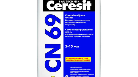 Самонивелирующаяся смесь Ceresit CN 69