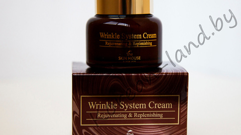 Анти-возрастной питательный крем с коллагеном The Skin House Wrinkle System Cream 50мл