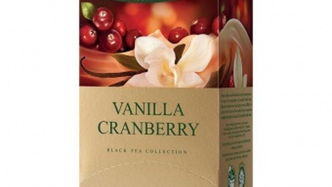 Чай GREENFIELD Vanilla Cranberry 25*1,5 г черный