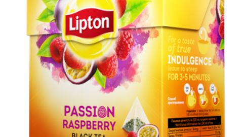 Чай LIPTON Passion Raspberry 20*1,8 г черный