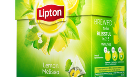 Чай LIPTON Lemon Melissa Green Tea 20*1,6 г зеленый