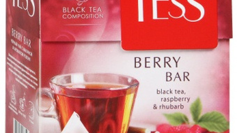 Чай TESS Berry Bar 20*1,8 г черный