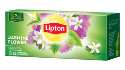 Чай Lipton Jasmine Flower 25*1,7 г зеленый
