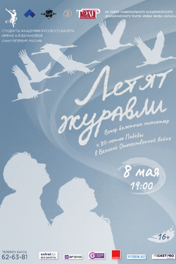 Летят журавли (отмена). Афиша спектаклей