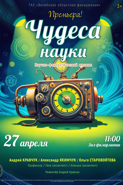 Научно-фантастический мюзикл «Чудеса науки». Афиша концертов