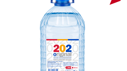 Вода питьевая «202 original» (без добавок), 5л